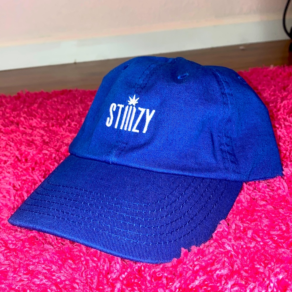 STIIIZY Adjustable Navy Blue Baseball Cap / Dad Hat